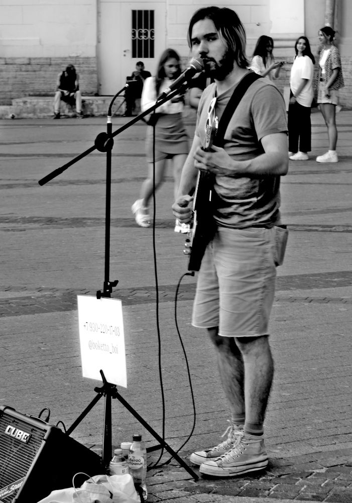 Уличные музыканты Санкт-Петербурга