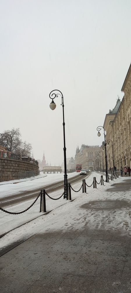 На улицах Москвы