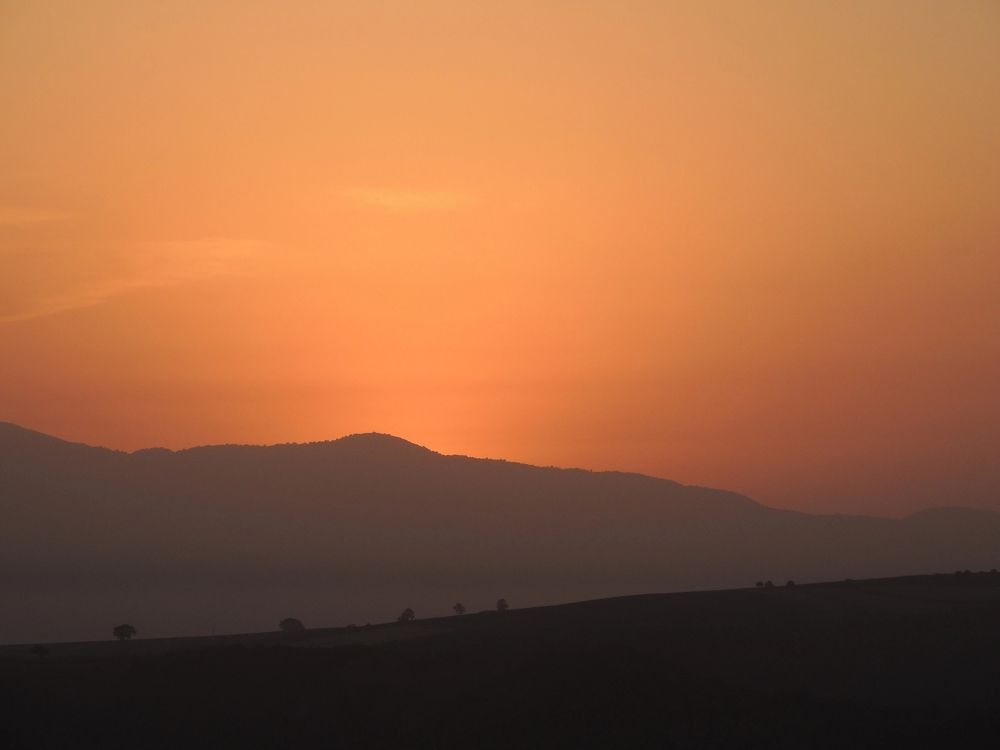 Азербайджан. Восход.