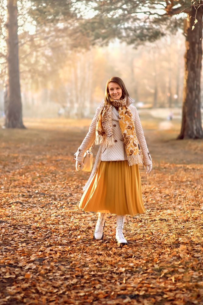 Девушка-осень