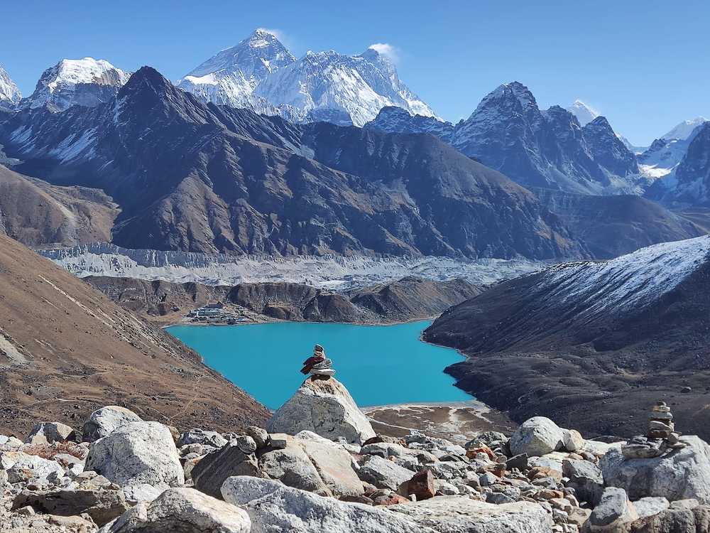 Top of the world Mt Everest