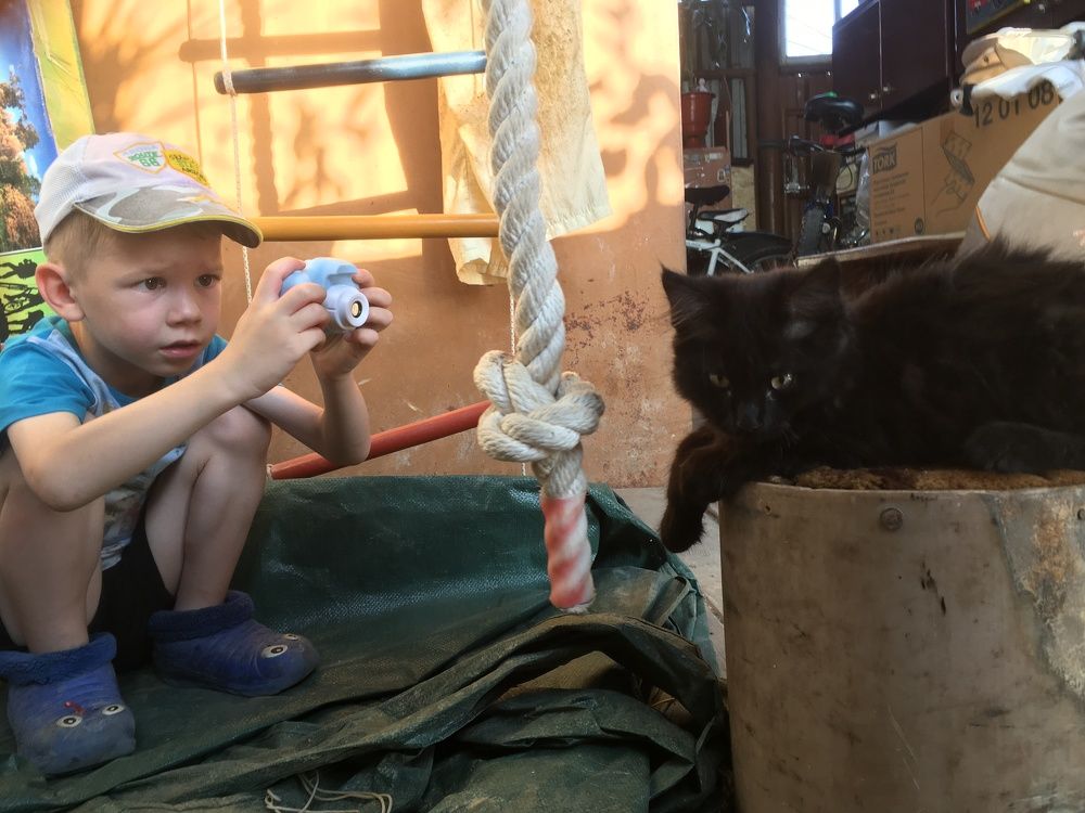 An aspiring photographer