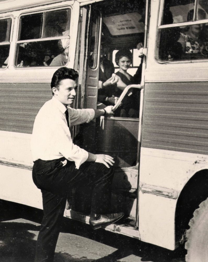 За минуту до отправления