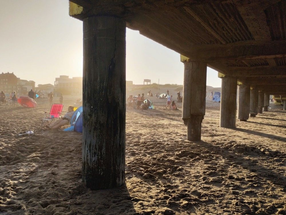 Sunset at the beach