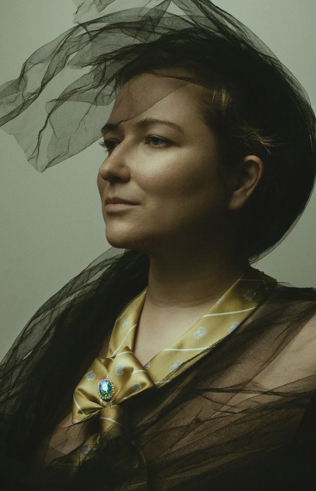 Дама в вуали.