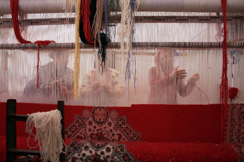 textiles in Morocco
