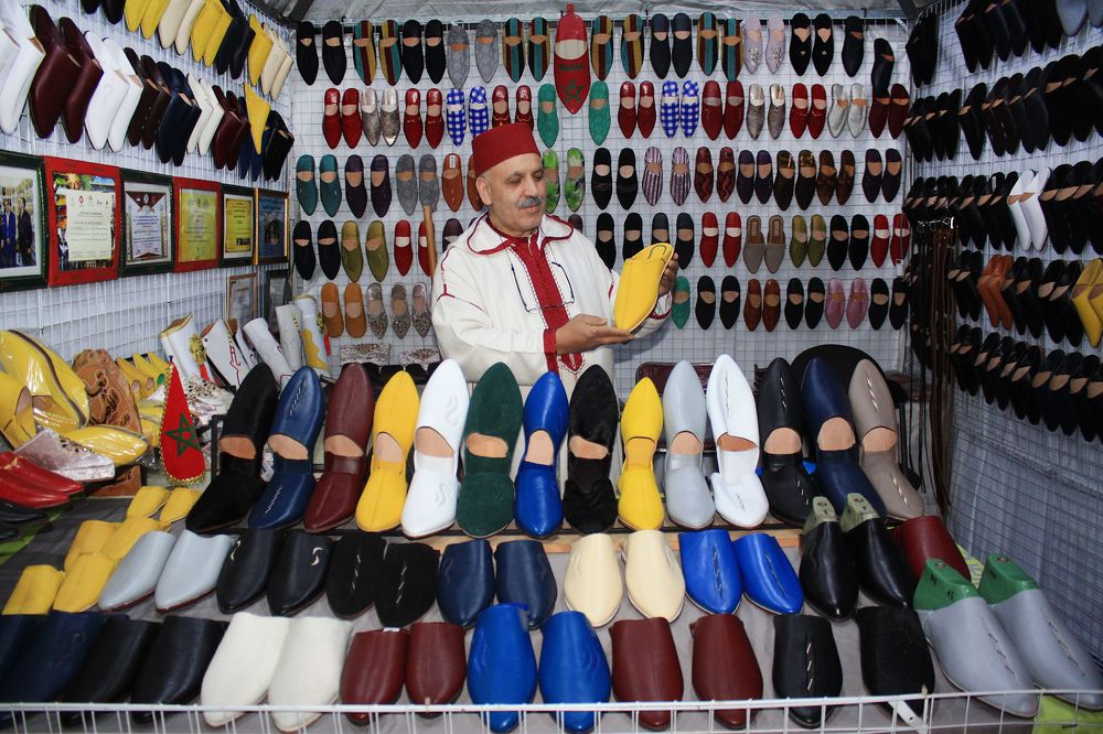Moroccom traditional shoes
