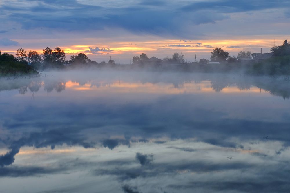 Небо в озере