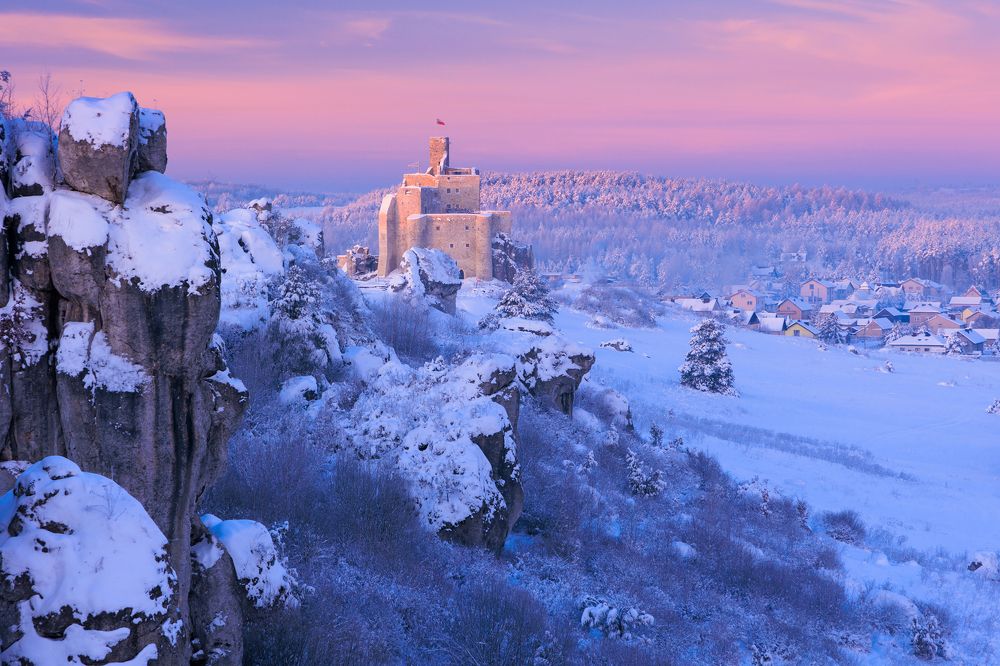 Mirow castle in Poland
