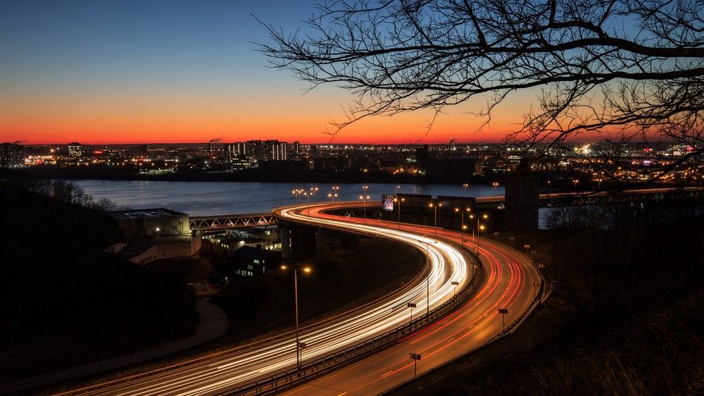 Метромост через Оку в Нижнем Новгороде