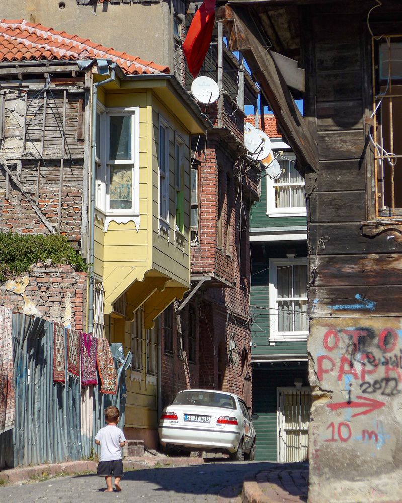Istanbul, street in the old city