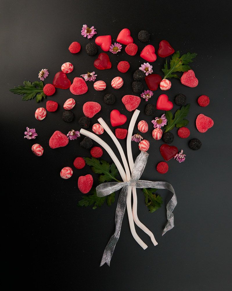 Фуд арт из сладостей