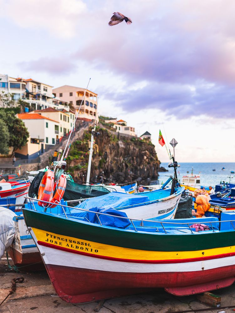 Fishing village in Madeira