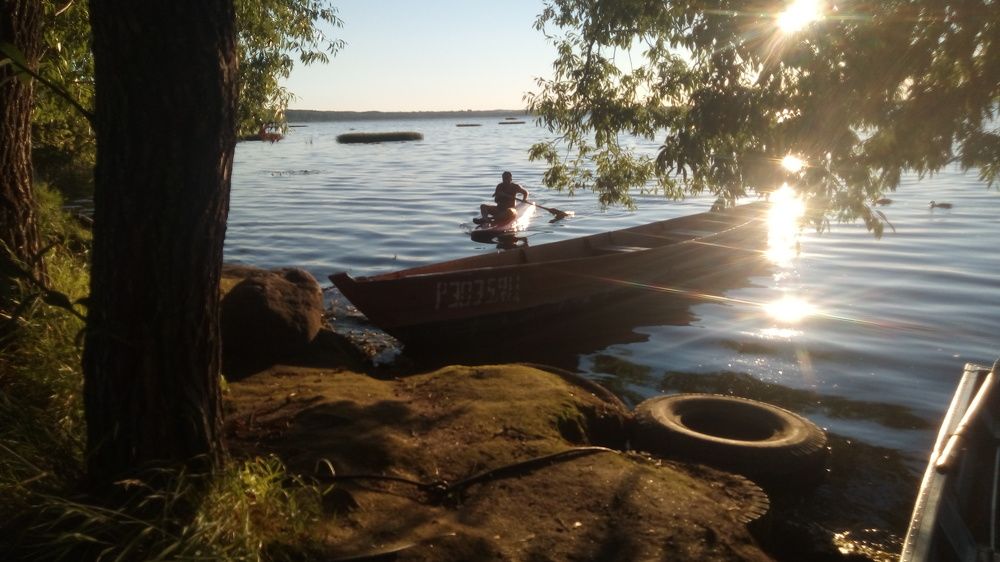 Закат на Плещеевом озере. Переславль-Залесский