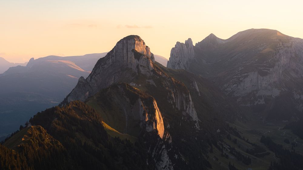 Alpstein Golden Hour Mood
