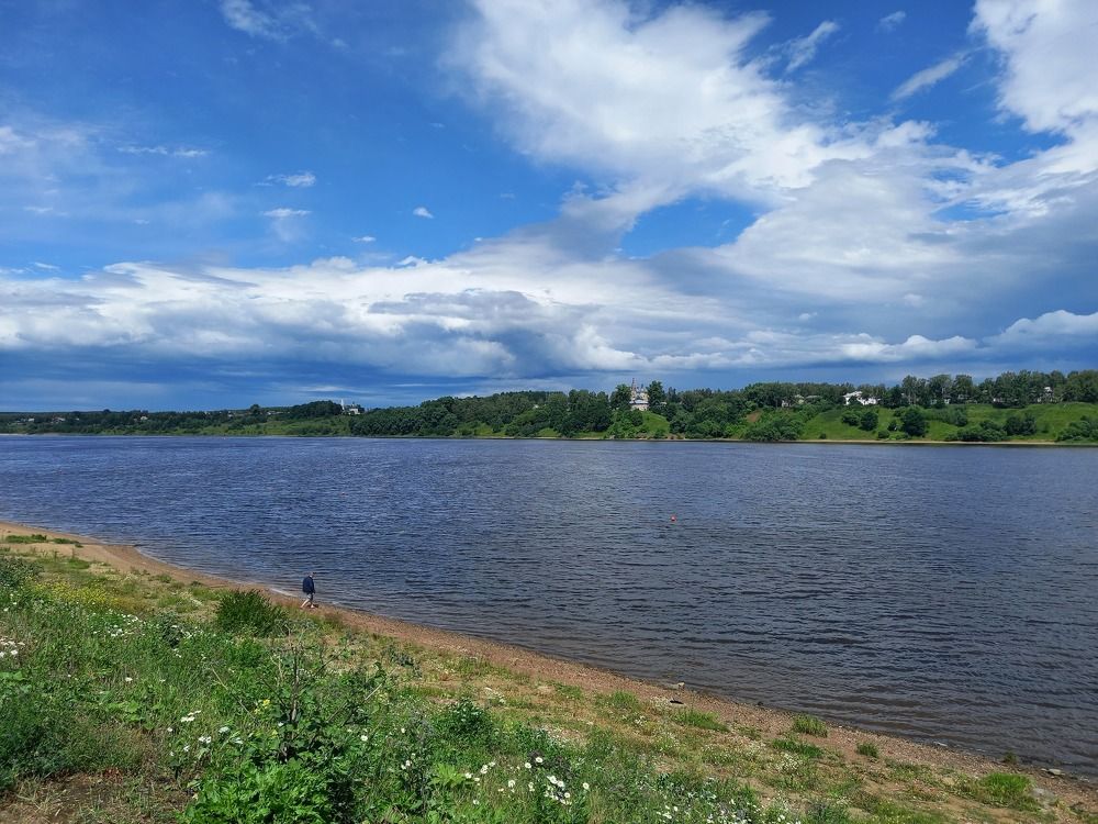 Летний день на Волге.