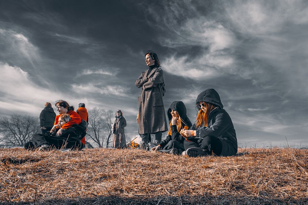 На солнечной поляне