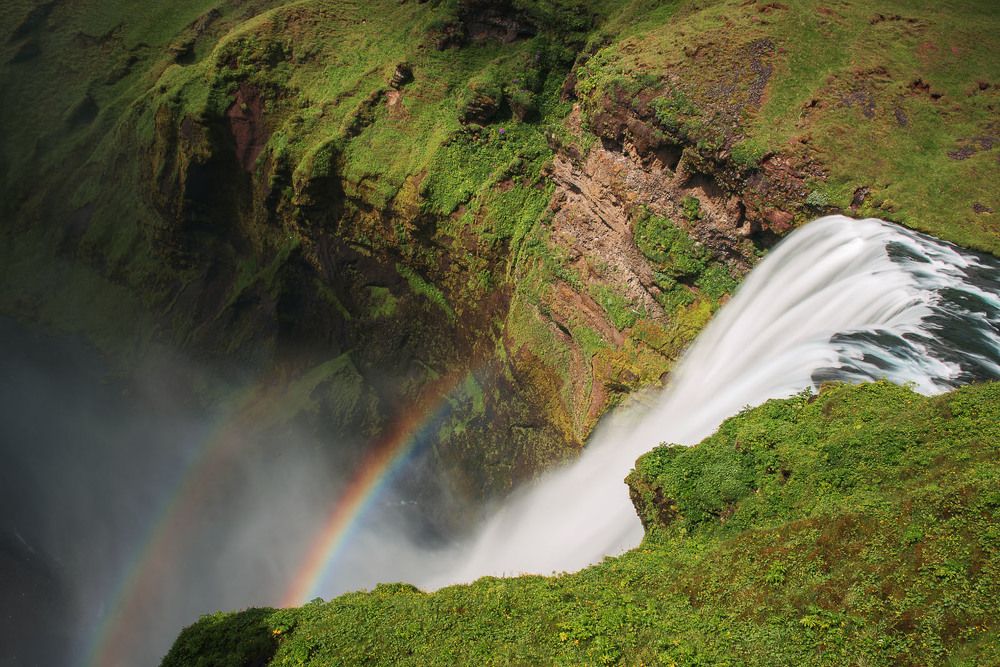 Водопад Скоугафосс, Исландия