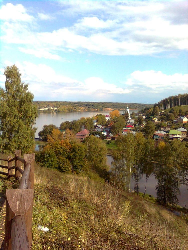 Осень на Волге.