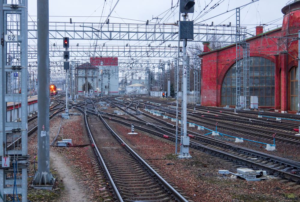 house on the railway