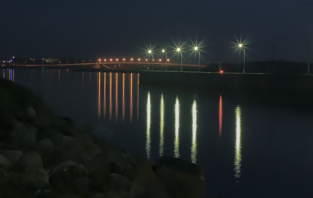 Lights of the evening Sheksna