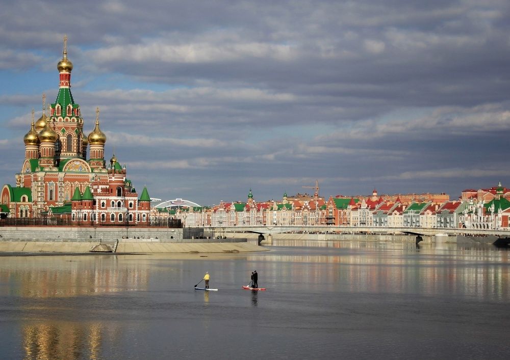 Утро на реке.