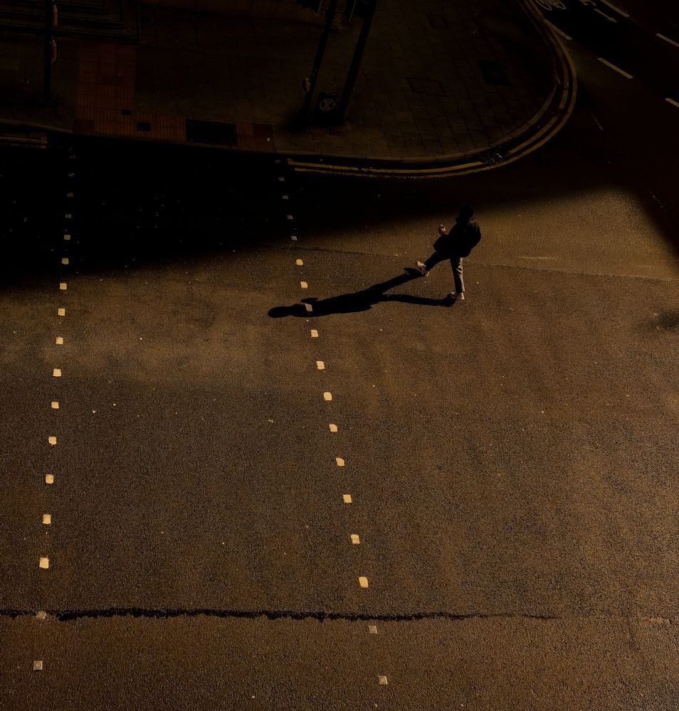 Walking into the dark