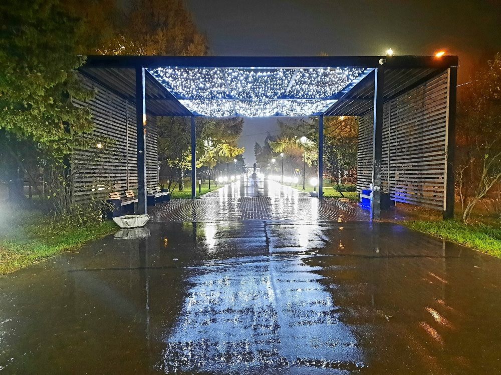 Осенний бульвар