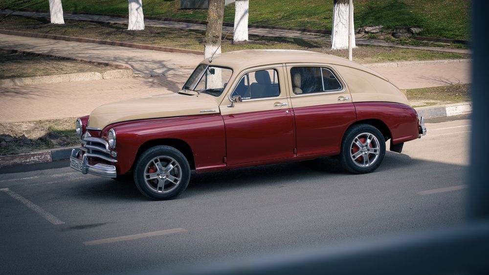 Восстановленный красавец «Москвич»