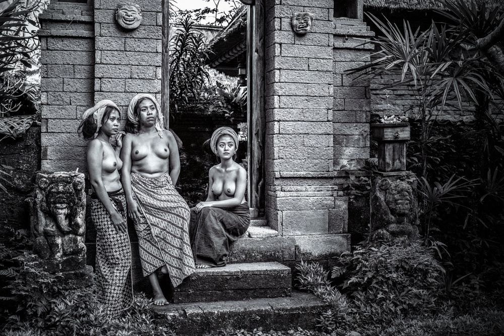 Balinese Village Women in 1920