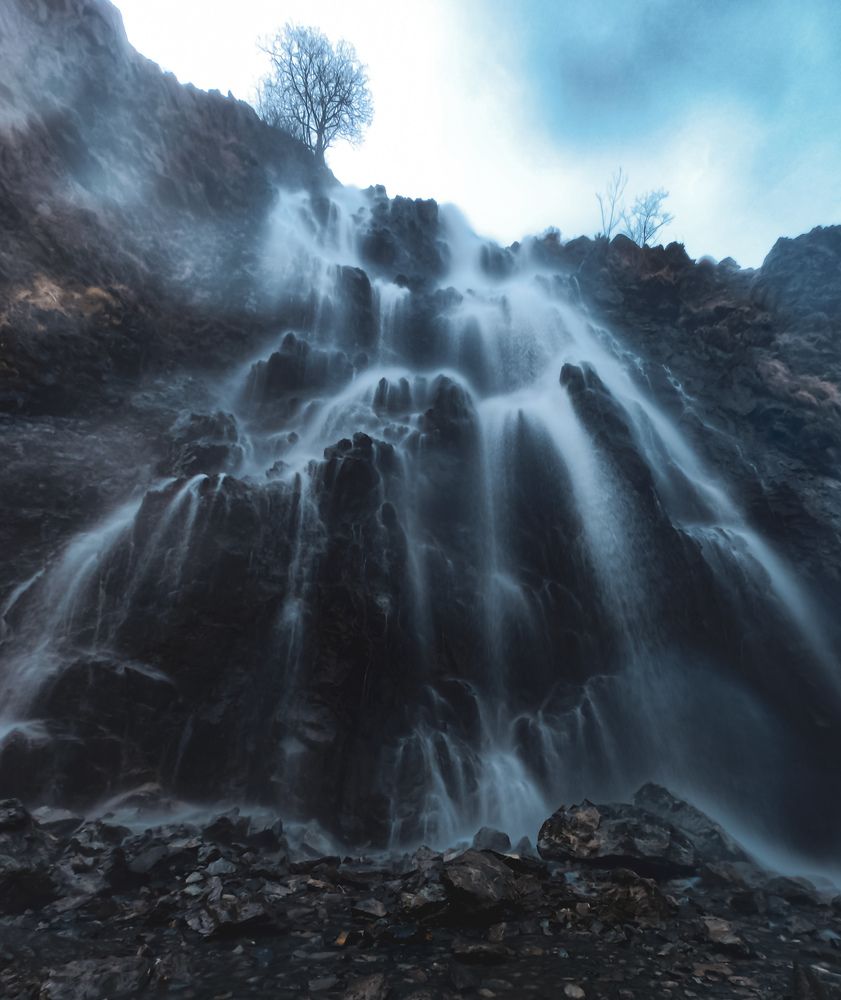 The manthoka waterfall