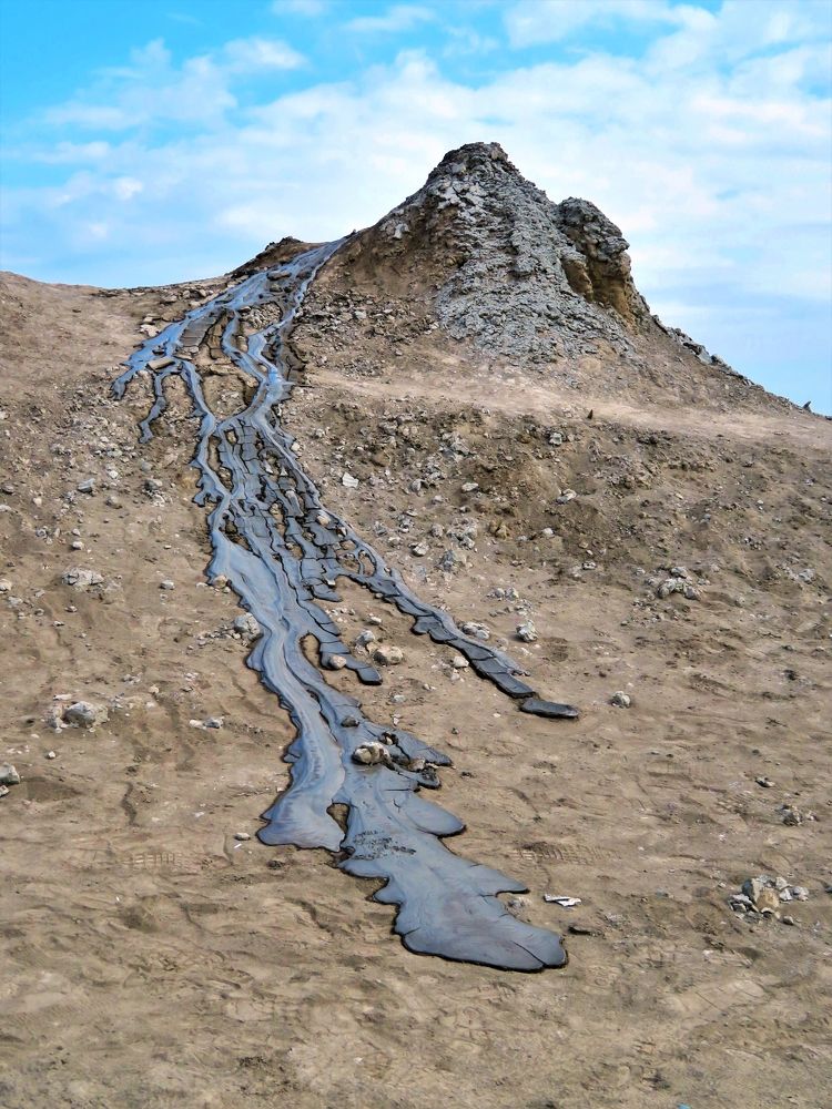 One mud volcano