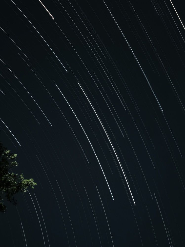 Creating art through motion with long exposure