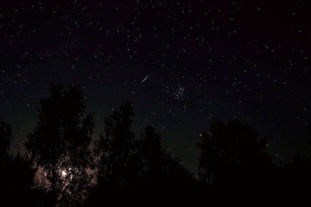 Плеяды и Марс. 20,0 s