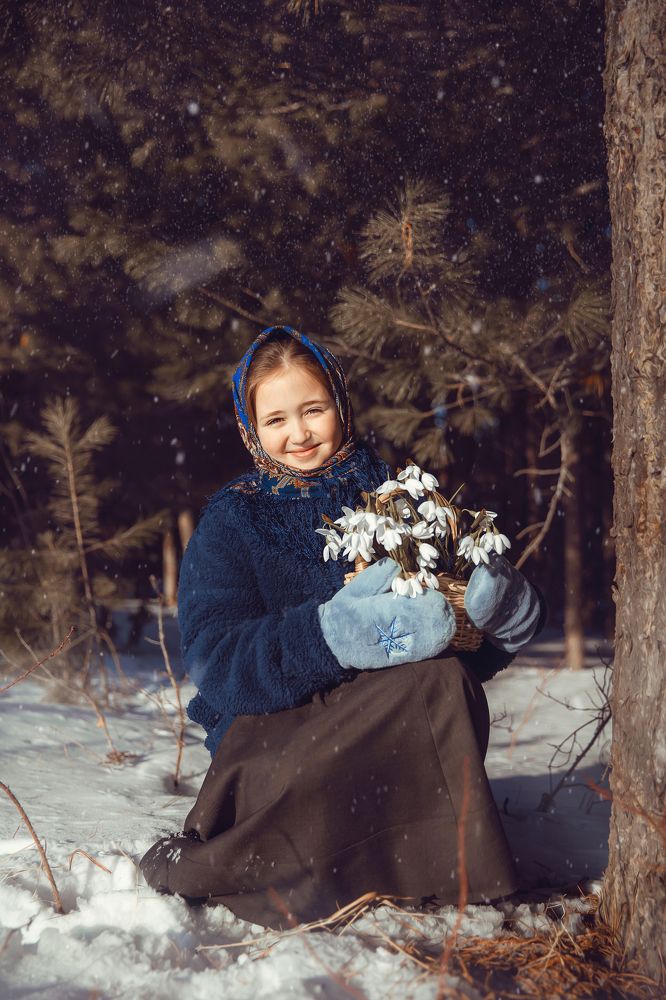 За первыми подснежниками