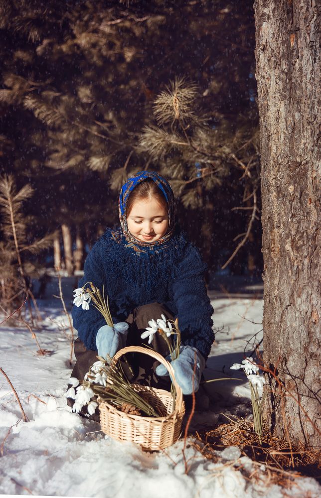 За первыми подснежниками
