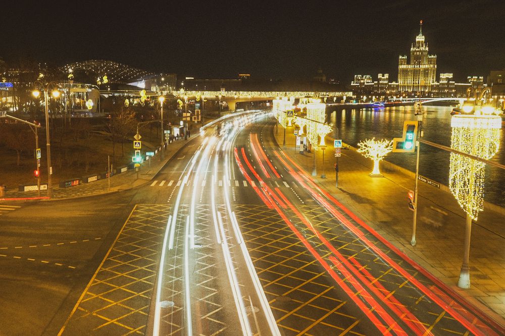 Ночная Москва