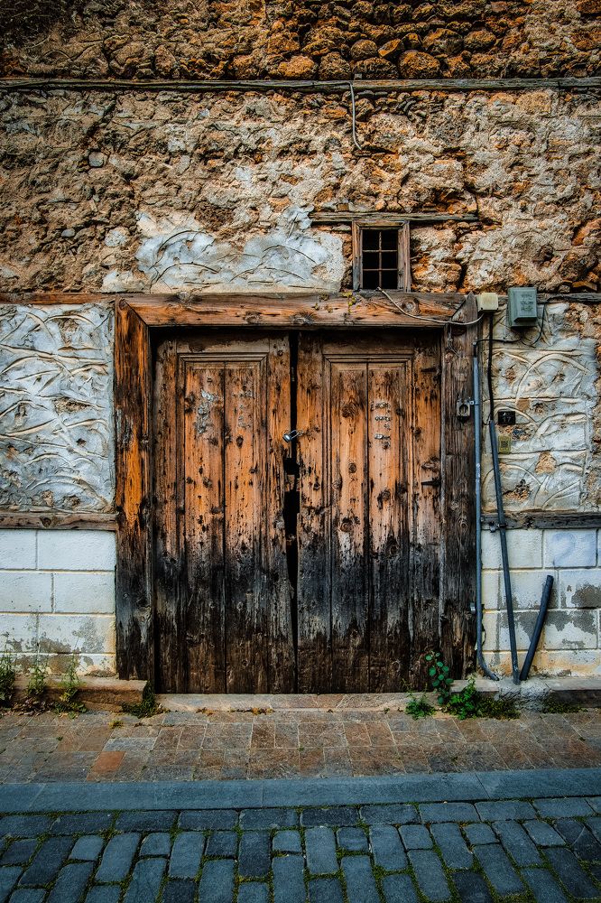 Old Door of Old House