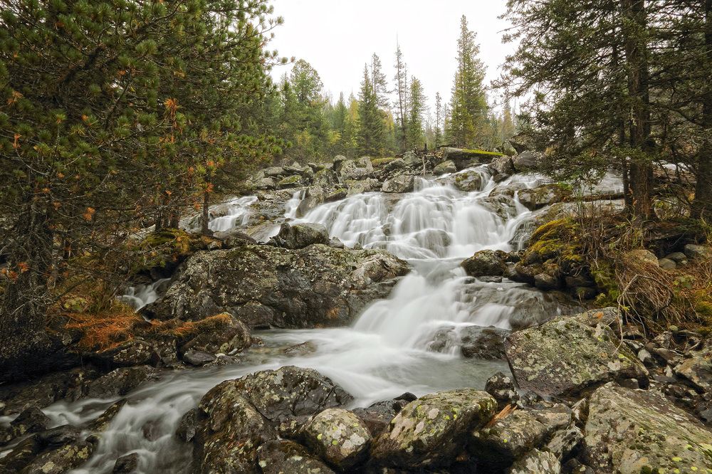 Водные каскады...