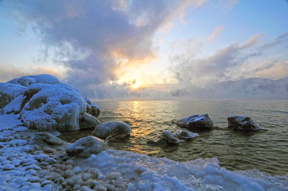 Январский восход...