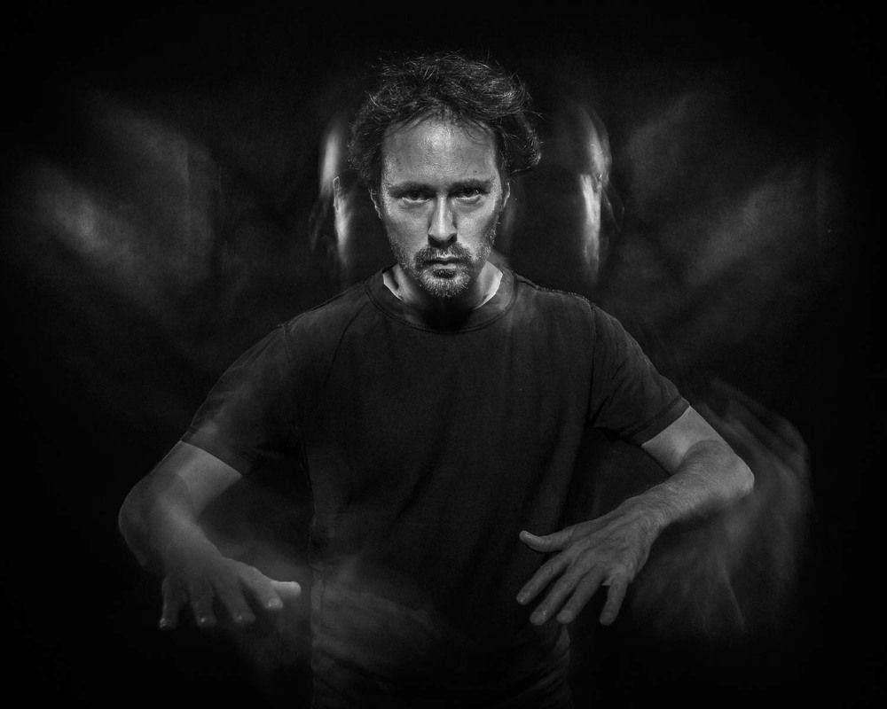 Self portrait - playing