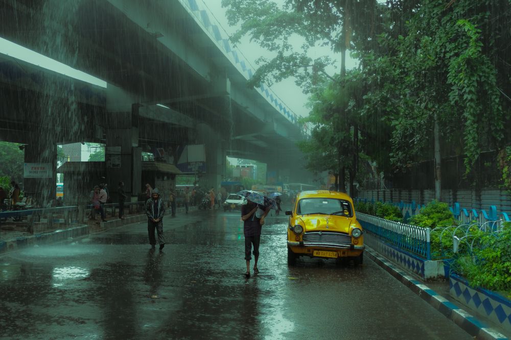 Rain in the City of Joy