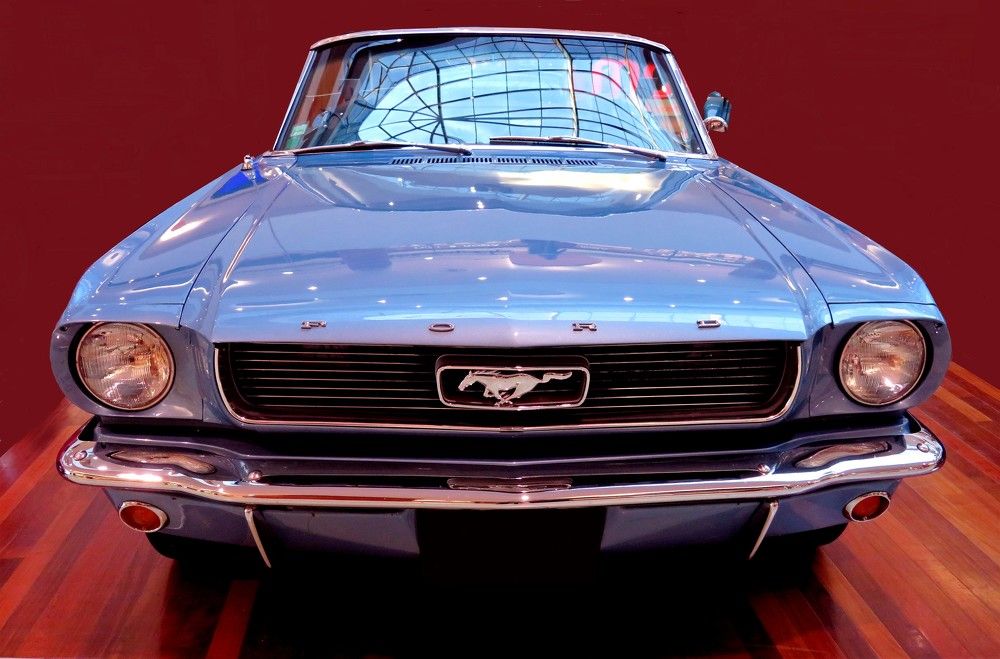 Antique Ford Mustang