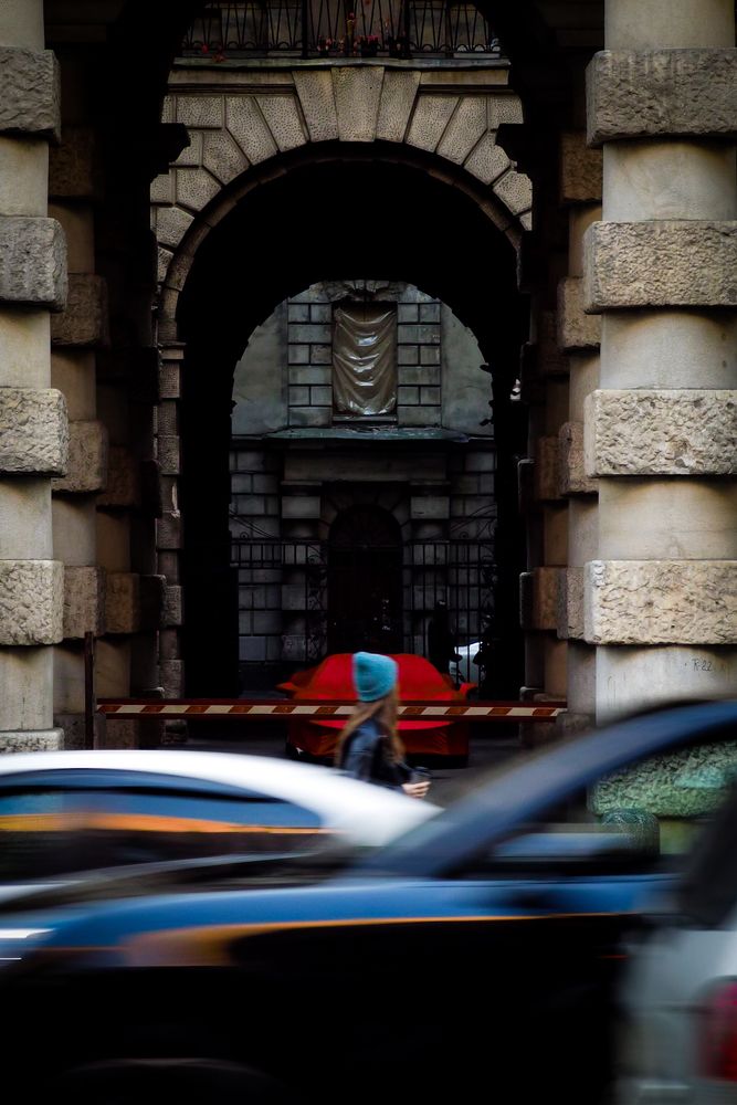 before going on stage