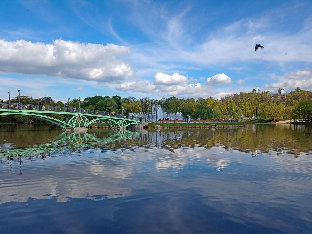 Весна. Царицыно.