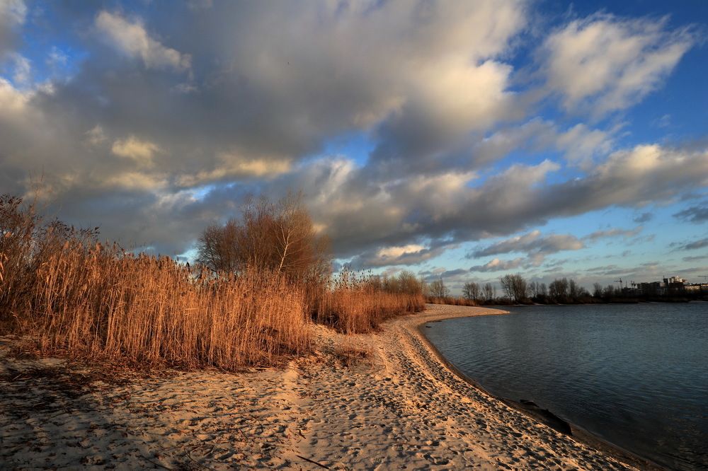 Небо над Днепром.