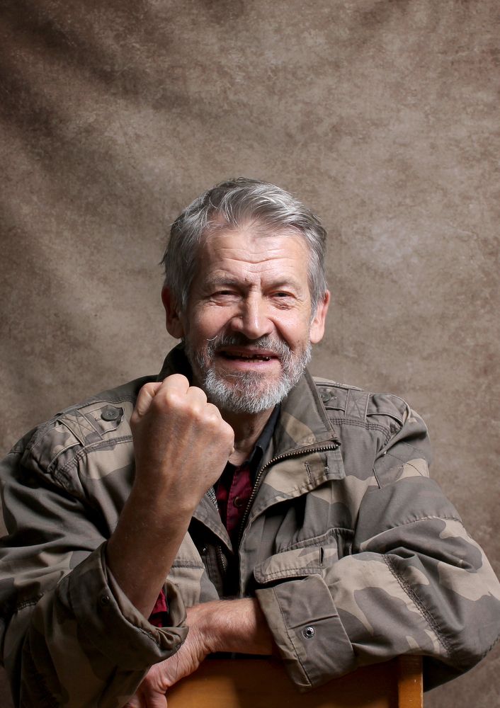 Болельщик футбола.