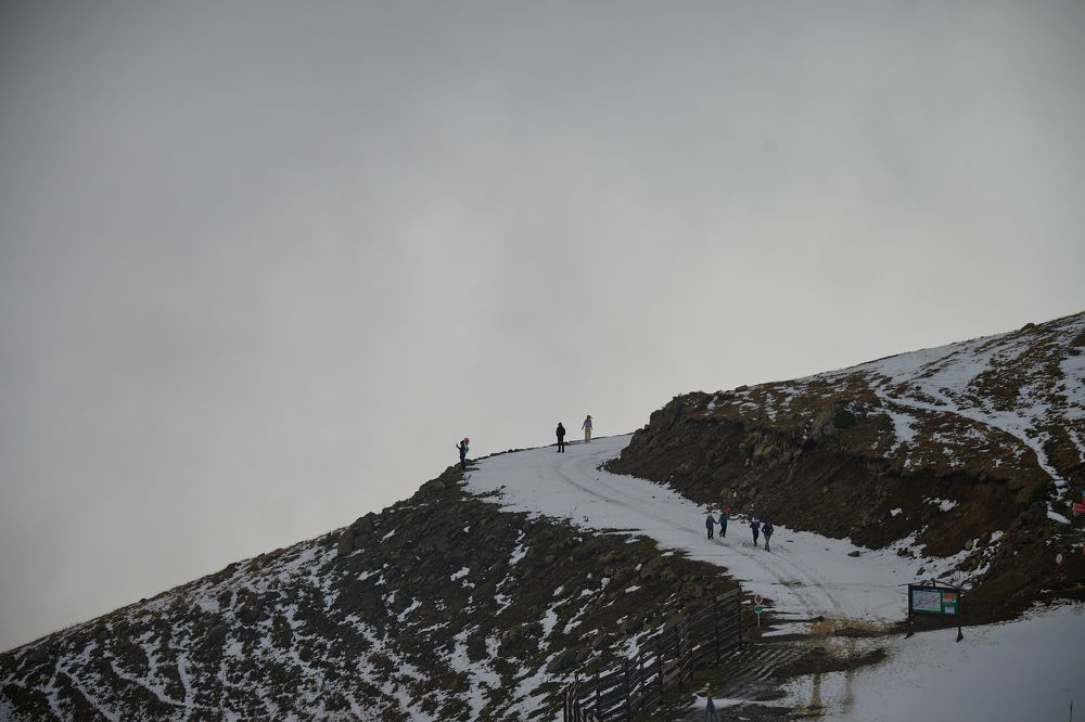 Туман на горе