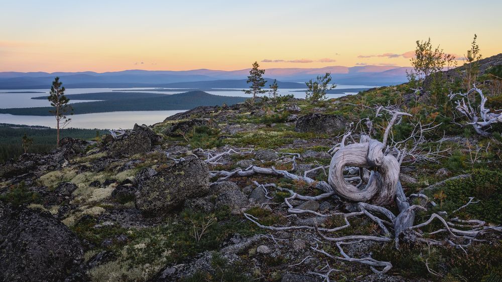 На рассвете