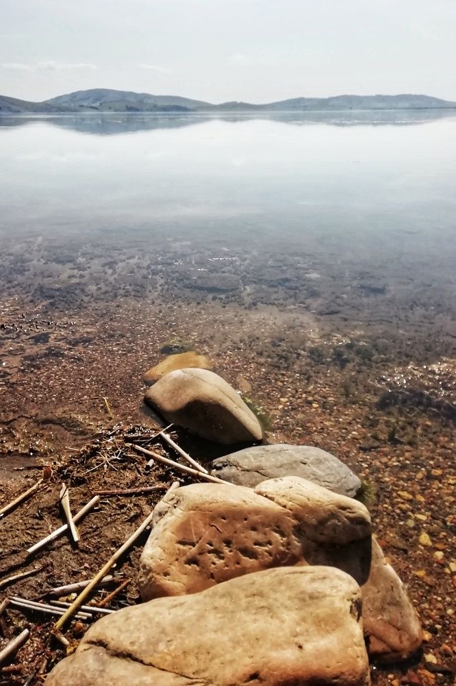 Якты-куль утром